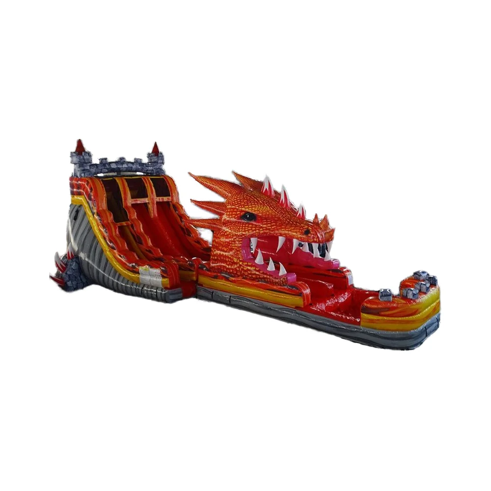 Hybrid Commercial Printing - Commercial 2-Piece Hybrid Inflatable Water Slide
