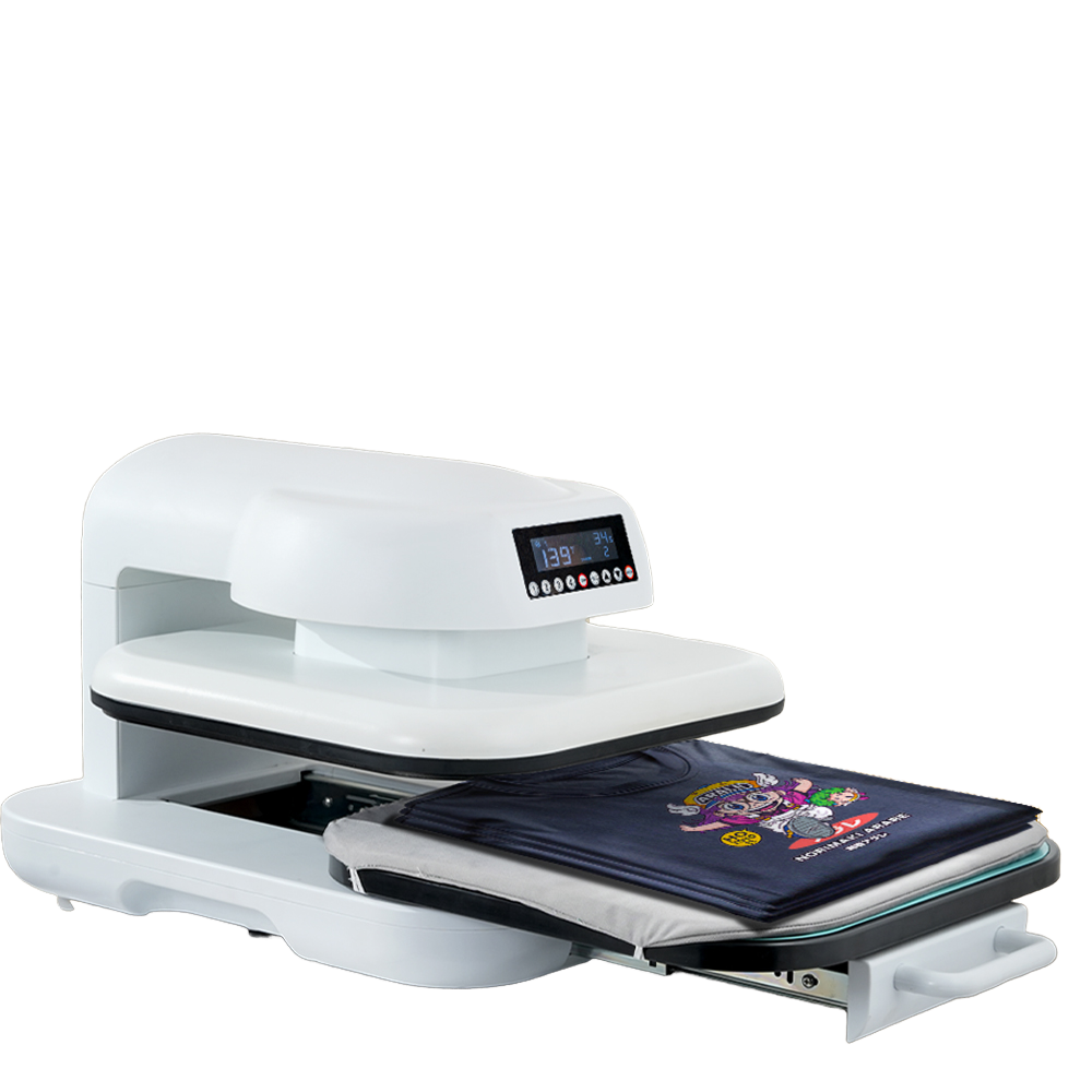 Heat Press Machine - Best Selling Electric Auto Open Flatbed