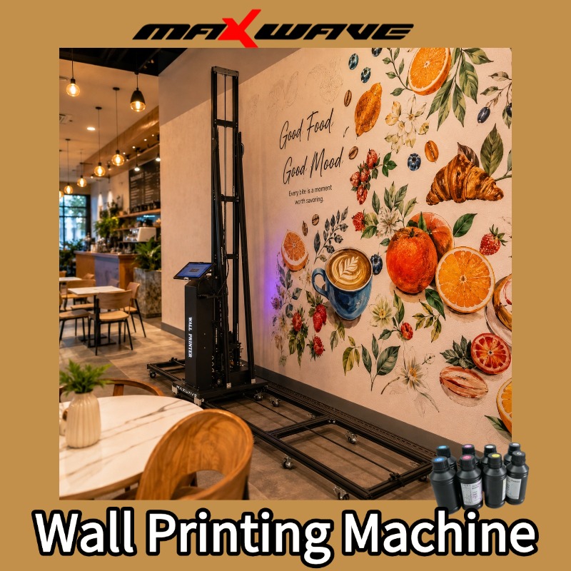 Commercial Uv Printing - Easy to Use Wall Printer Vertical