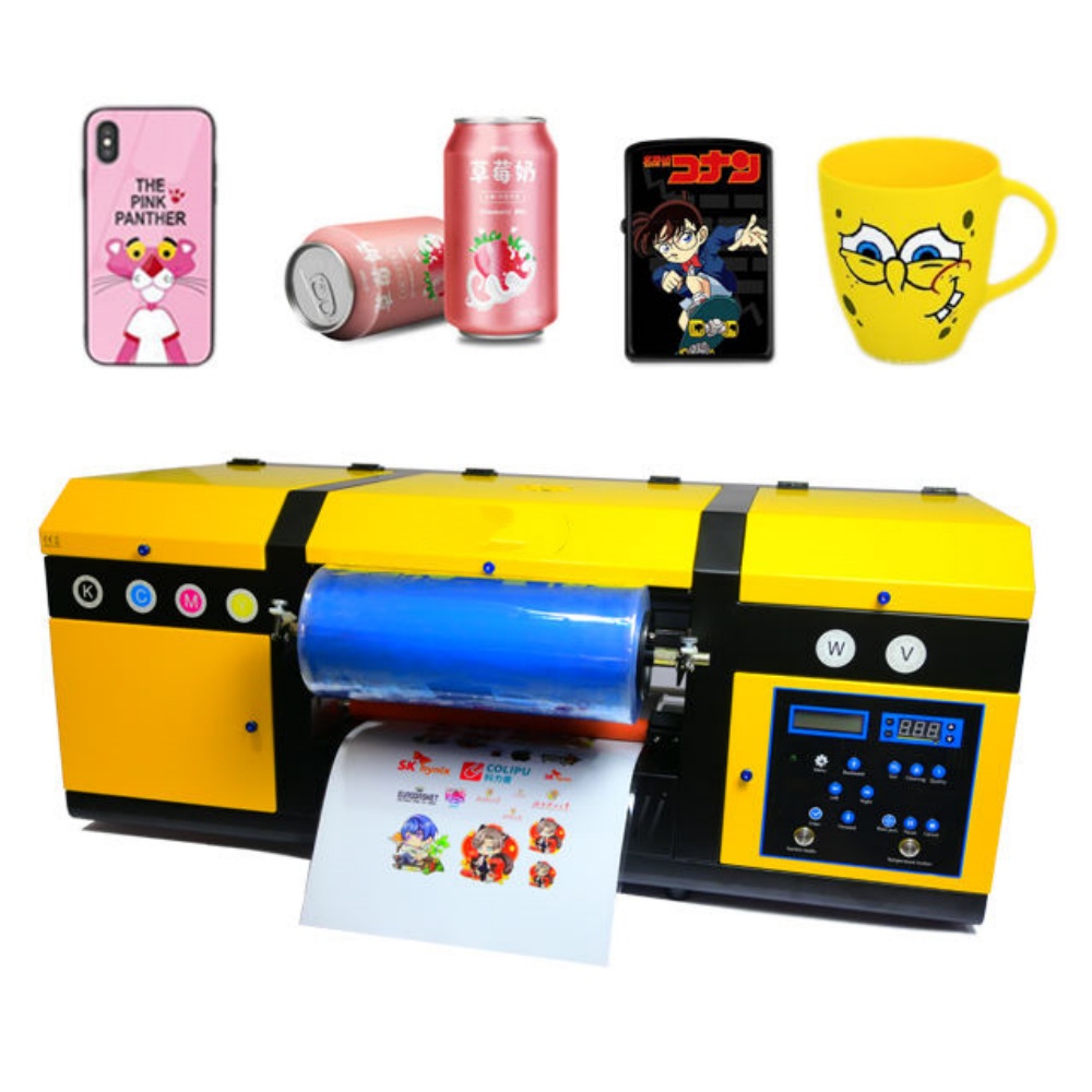 Dtf Printer Machine - XP600 Dual Heads Impresora Ploter Holographic