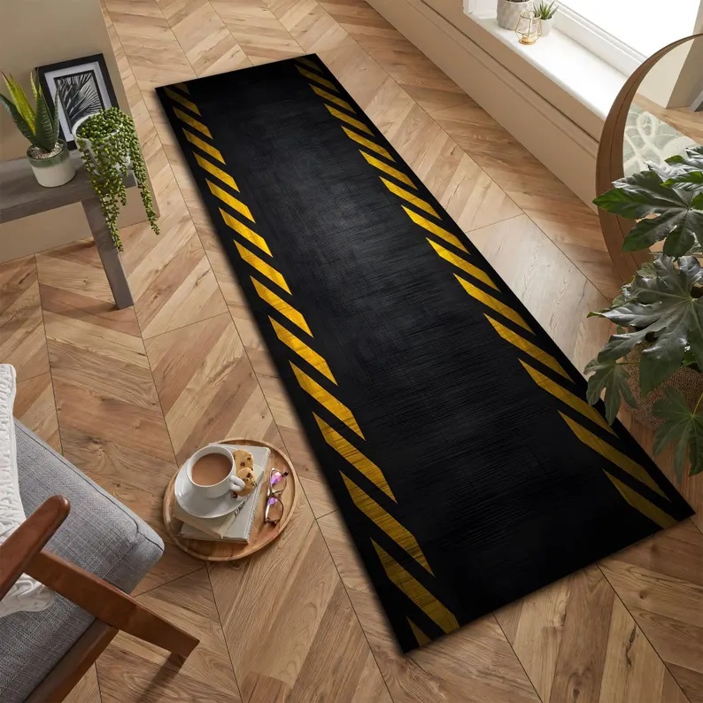 Commercial Road Printing - Racing Track Runner Rug City Road