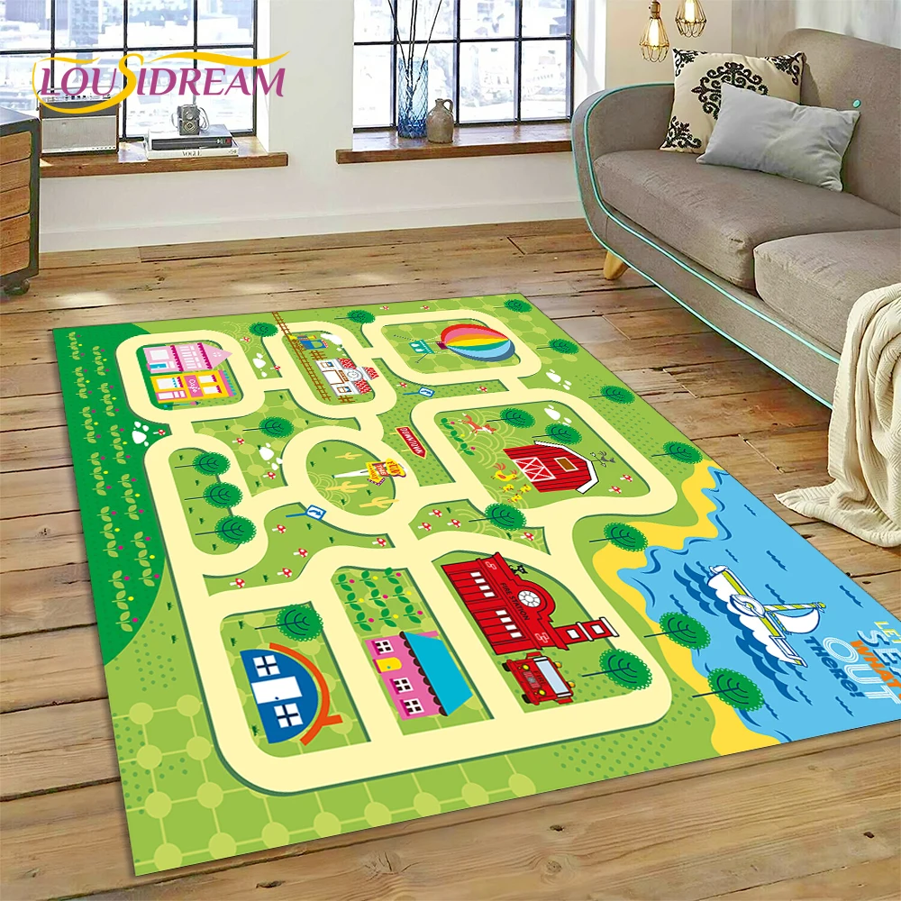 City Traffic Road Map Runway C - Commercial Road Printing review and price