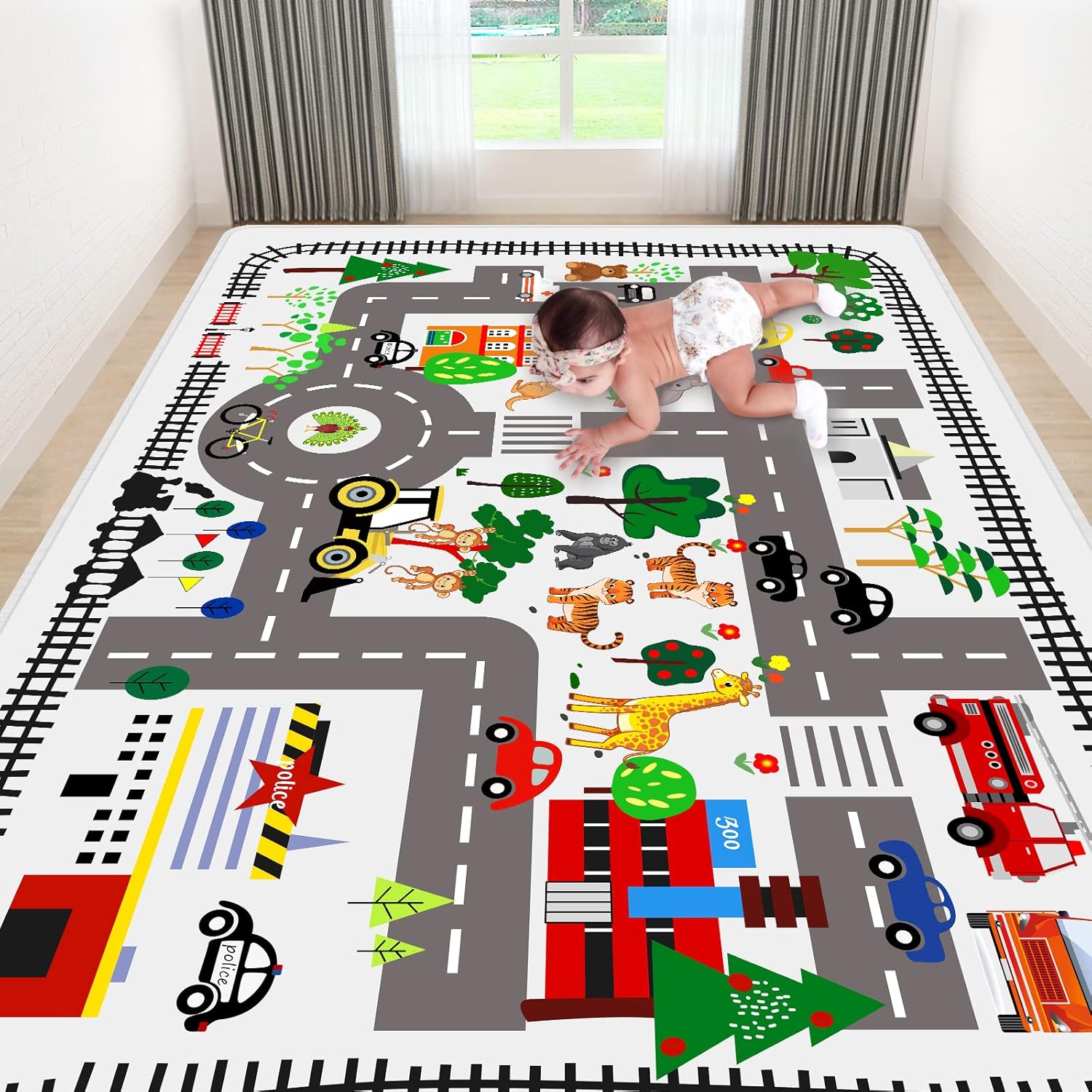 Kids Educational Road Map Numb - Commercial Road Printing review and price