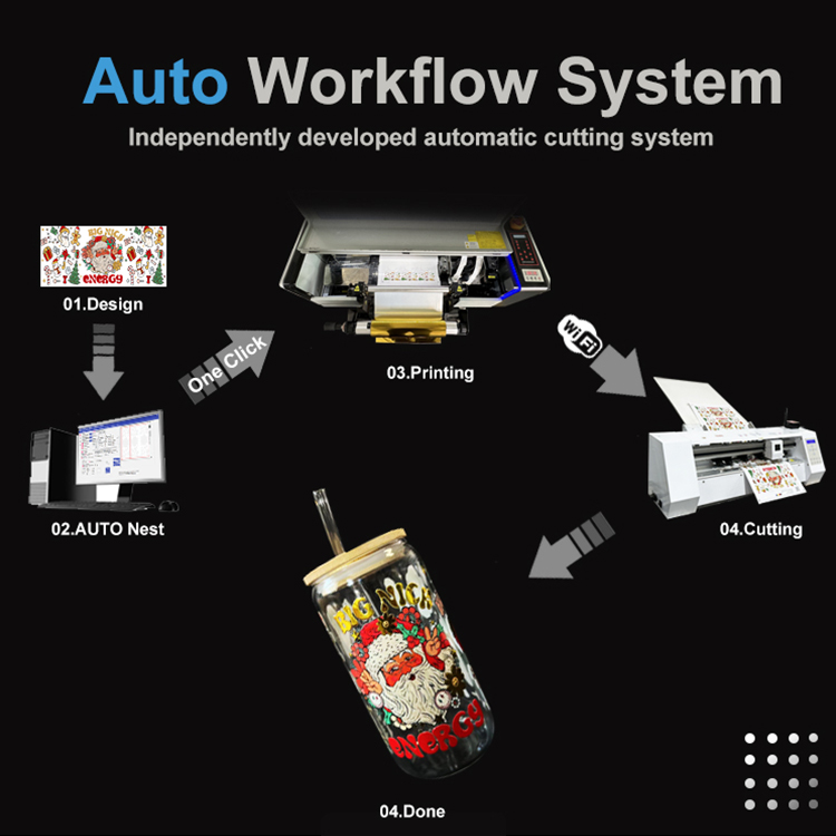 Intelligent Auto Cutting 4 Pri - Dtf Printer Machine review and price