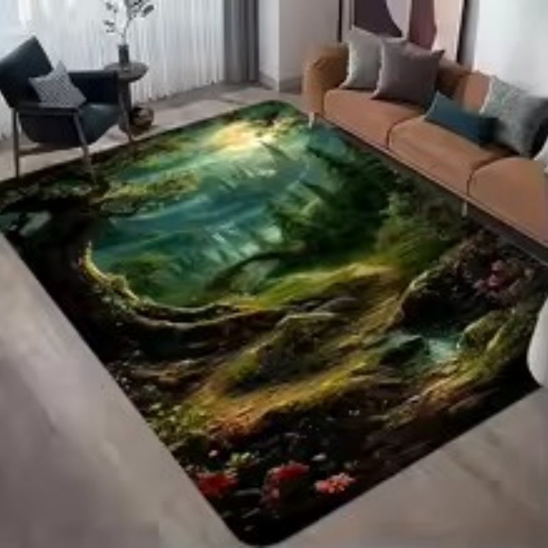 3D Optical Illusion Forest Pri - Commercial Road Printing review and price