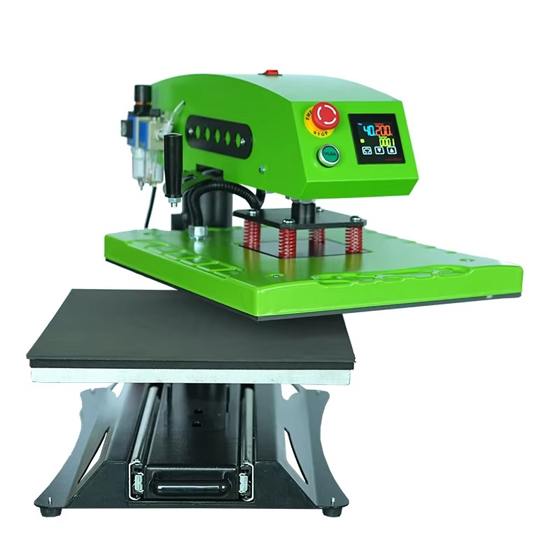 【Popular】Pneumatic Heat Press  - Heat Press Machine review and price
