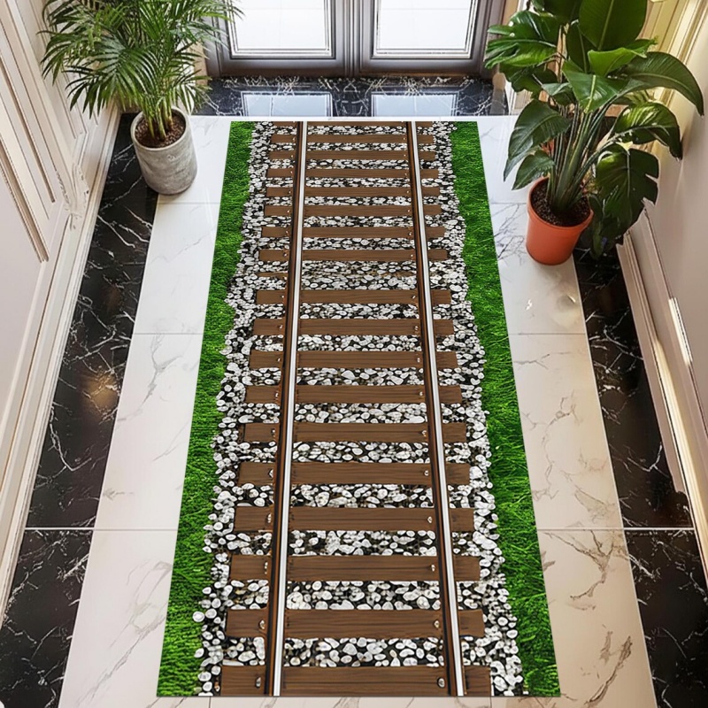 Track Runner Rug Green Space R - Commercial Road Printing review and price
