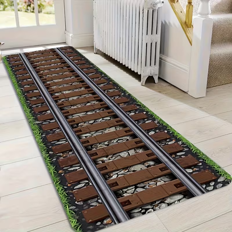 Track Runner Rug Green Space R - Commercial Road Printing review and price