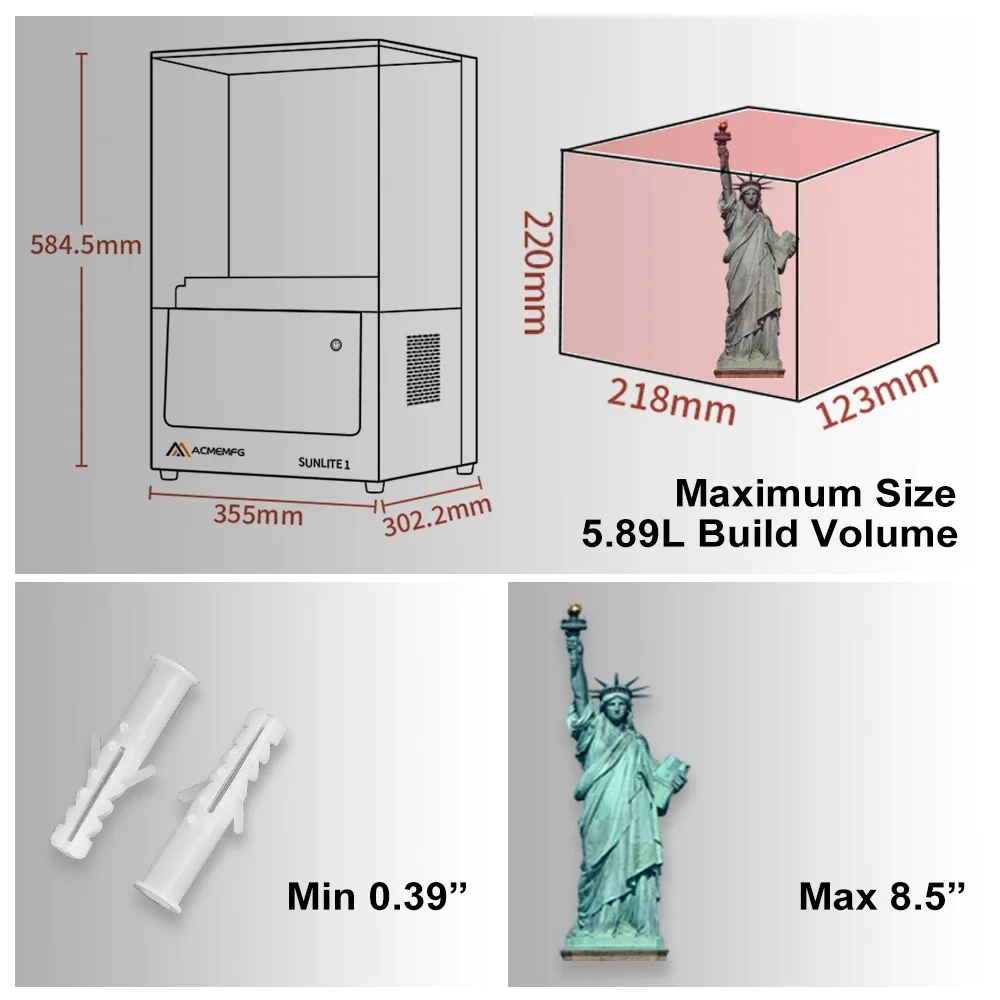 2025 Wholesale 3D Printer Acti - Commercial Resin Printing review and price