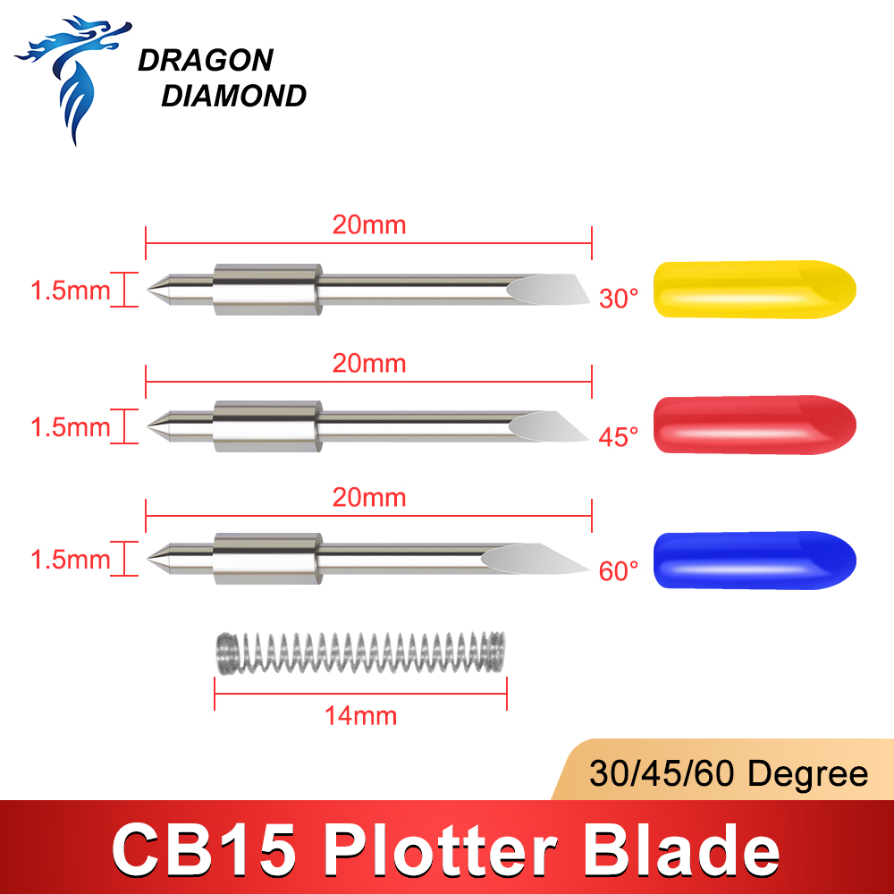 DRAGON DIAMOND 5 PCS 30/45/60  - Cutting Plotter Blade review and price