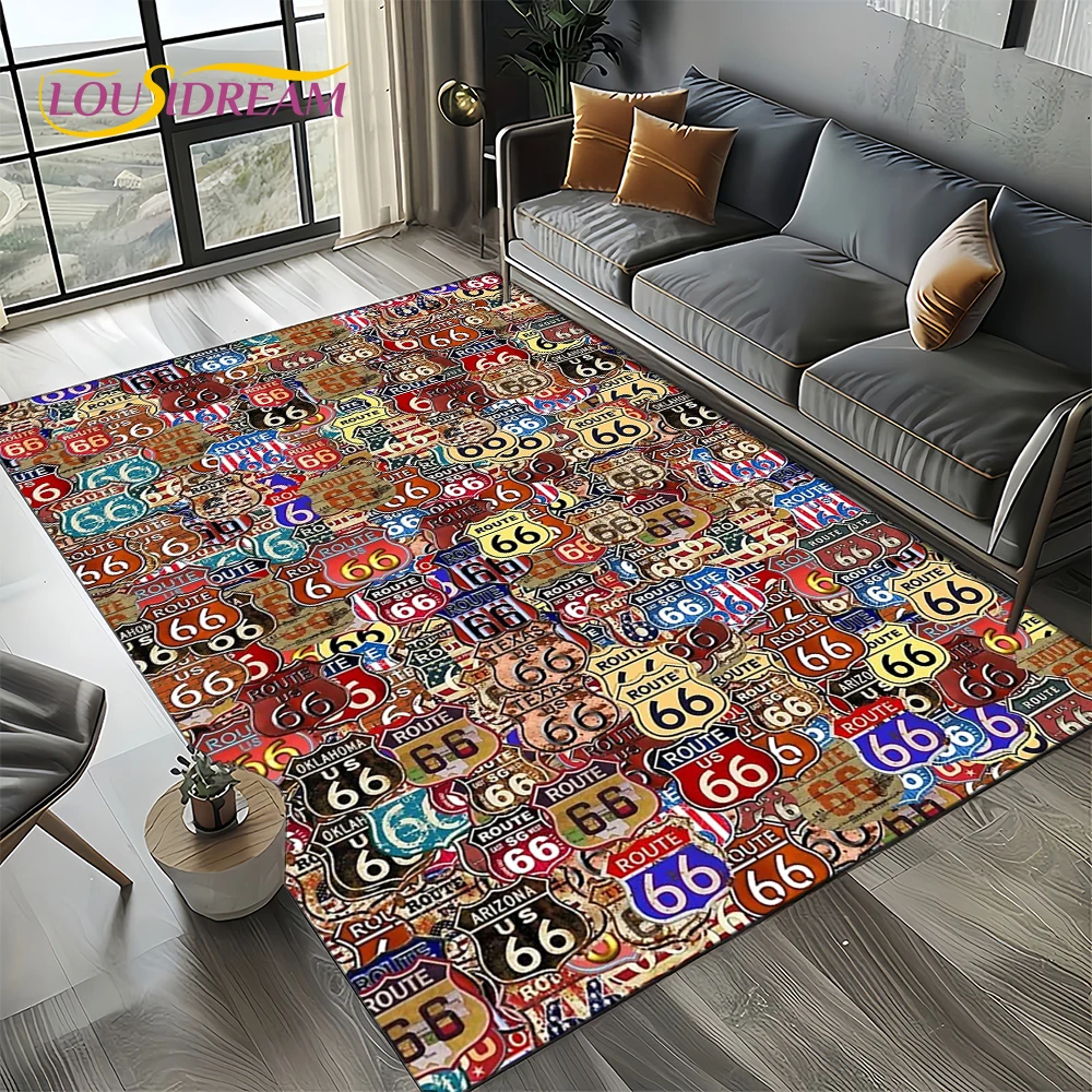 Route 66 Retro America Histori - Commercial Road Printing review and price
