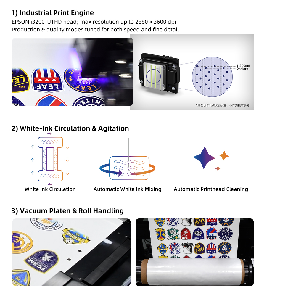 LEAF UV DTF Label Printer I320 - Dtf Printer Machine review and price
