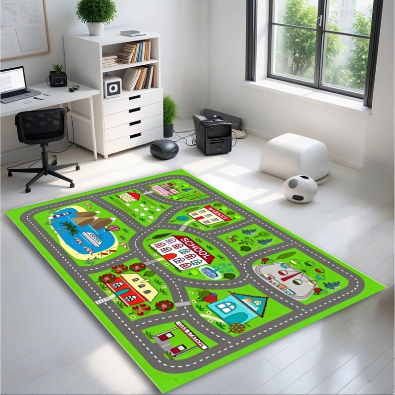 Cartoon Race Track City Highwa - Commercial Road Printing review and price