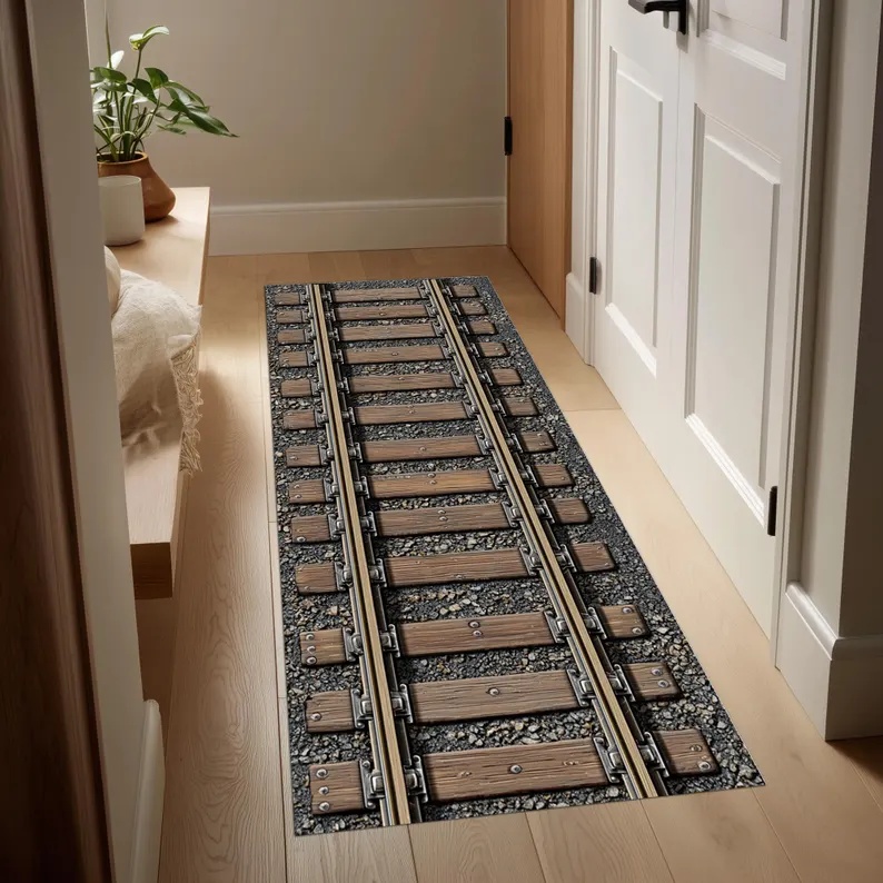 Racing Track Runner Rug City R - Commercial Road Printing review and price